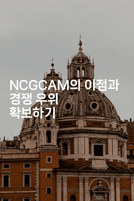 NCGCAM의 이점과 경쟁 우위 확보하기
