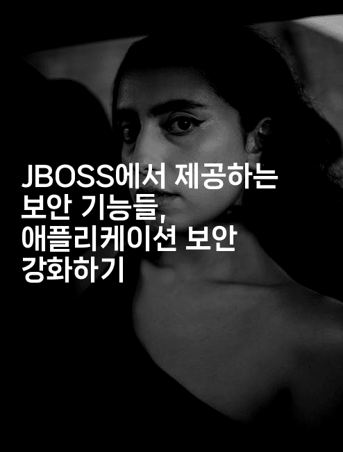 JBOSS에서 제공하는 보안 기능들, 애플리케이션 보안 강화하기