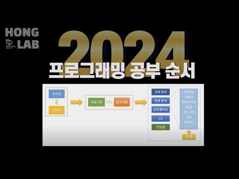 ? 2024 프로그래밍 공부 순서 | 프로그래밍 공부 | 공부 방법 | HongLab 로드맵